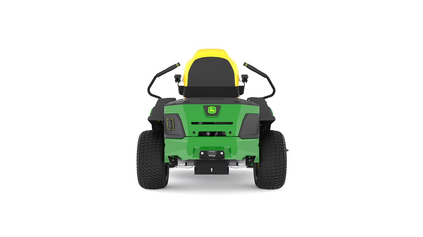 Elektrický žací stroj John Deere Z370R ZTRAK, pohled zezadu