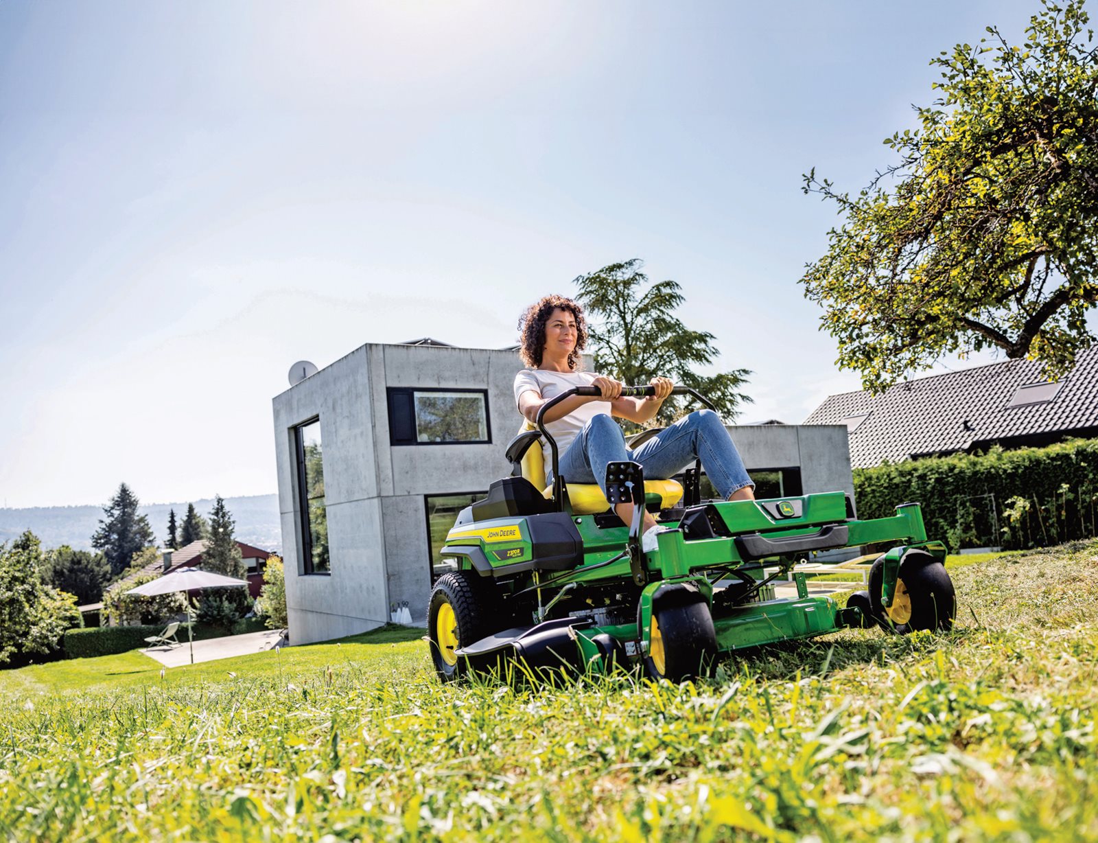 Elektrický žací stroj John Deere Z370R ZTRAK, snadná obsluha