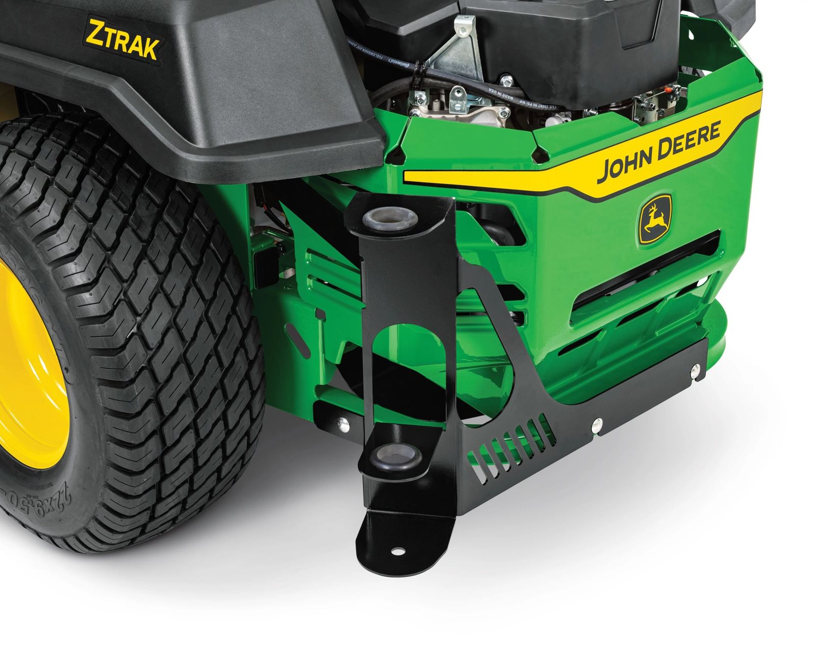 Žací stroj John Deere Z515E ZTRAK - detail nosiče nářadí
