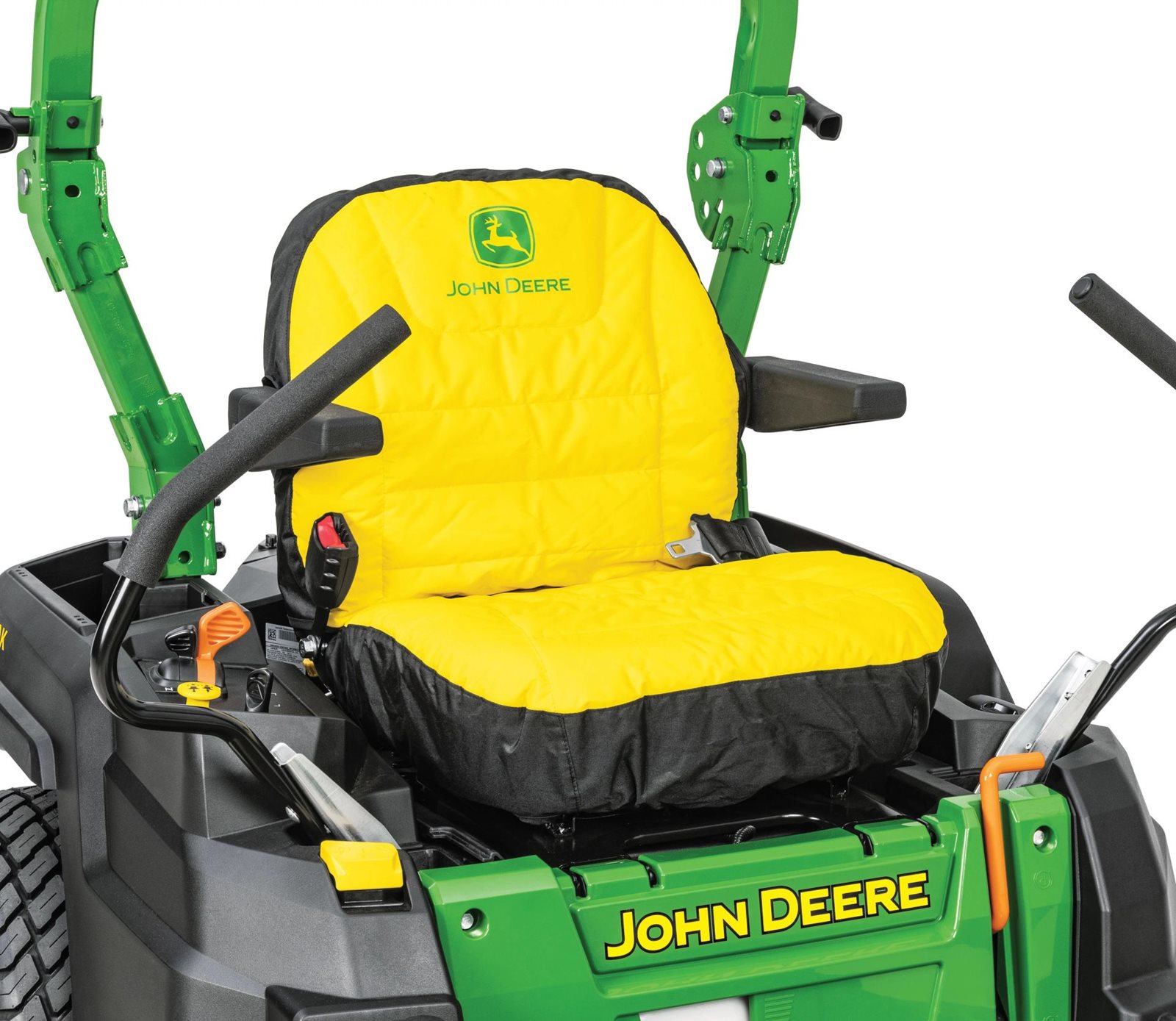 Žací stroj John Deere Z515E ZTRAK - potah sedadla