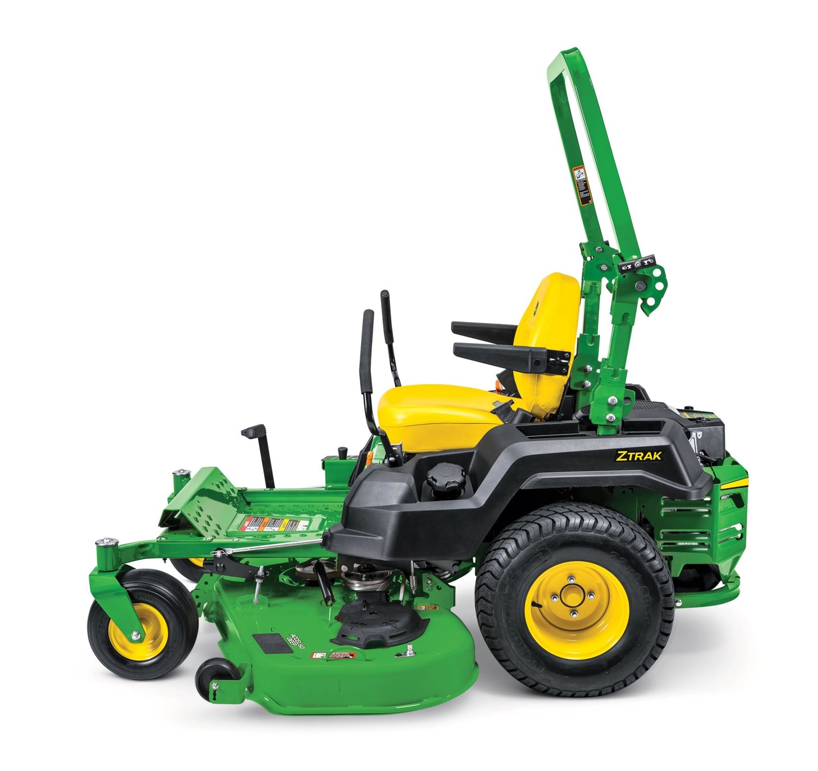 Žací stroj John Deere Z515E ZTRAK - pohled zboku