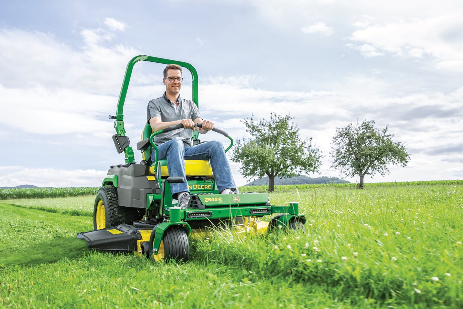 Žací stroj John Deere Z545R ZTRAK - snadné ovládání