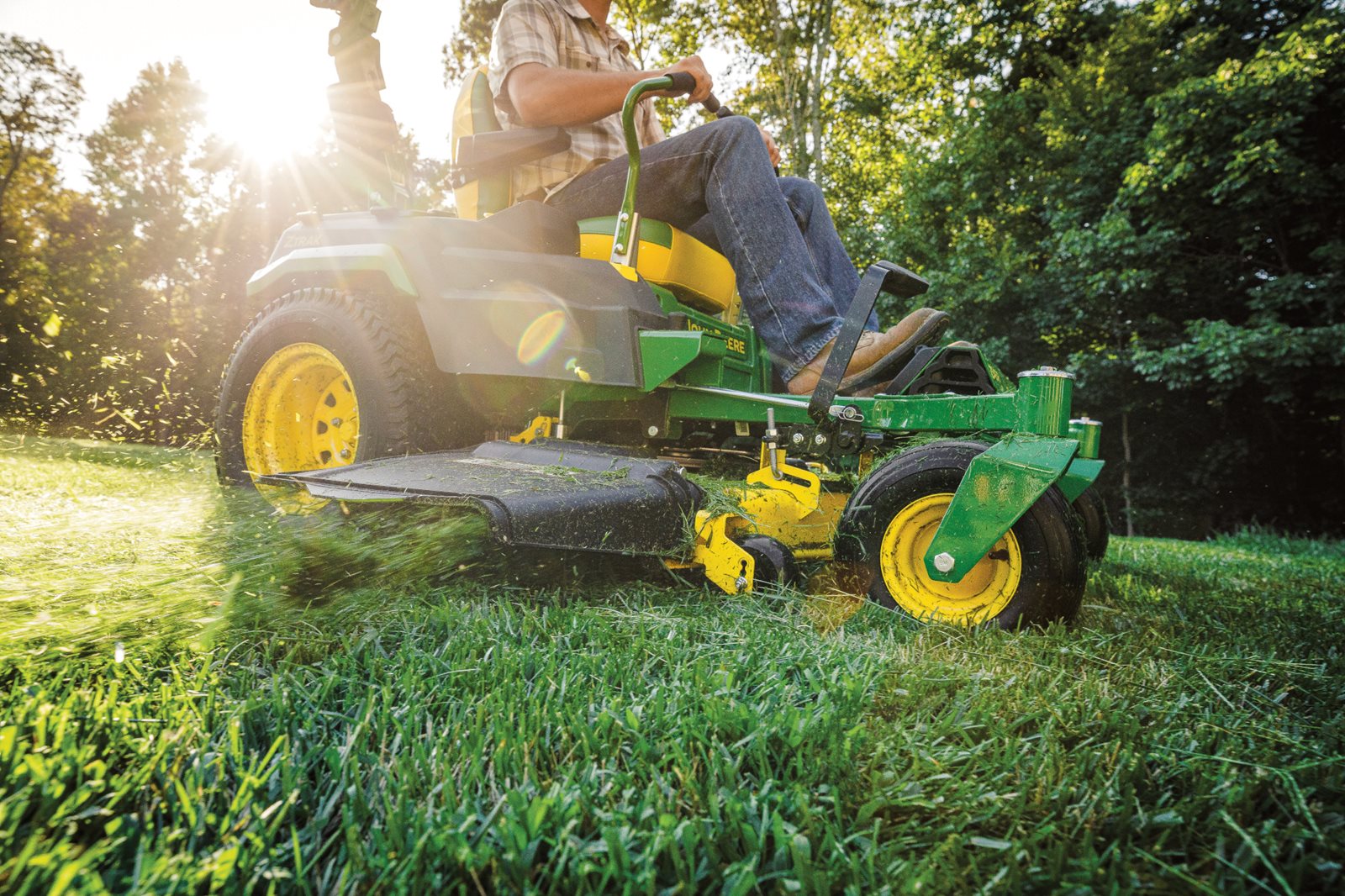 Žací stroj John Deere Z545R ZTRAK - rychlost, přesnost, kvalita